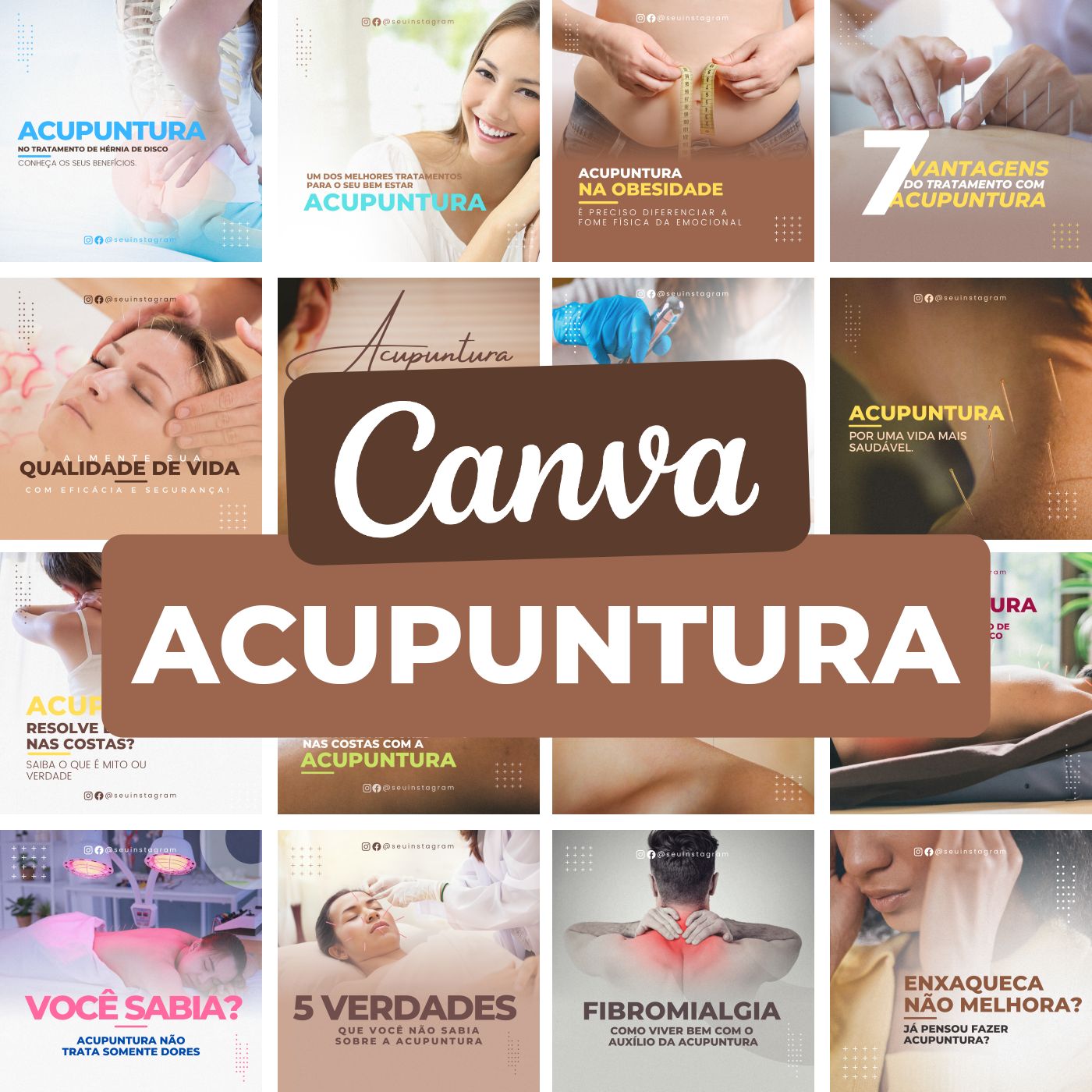 Pack Acupuntura - 40 artes